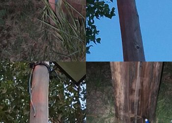 Robo en el Club Atlético Villa Atuel: se llevaron los cables de iluminación recién instalados y causaron grandes pérdidas