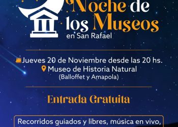 Museo de Historia Natural: el jueves será la “Noche de los Museos” en San Rafael