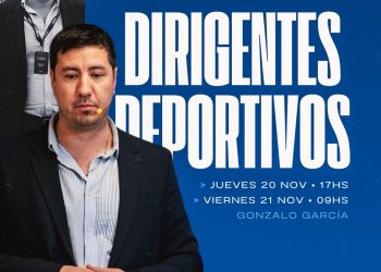 Se brindará una capacitación para dirigentes deportivos