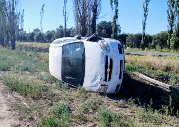 Vuelco en Villa Atuel: el conductor iba alcoholizado