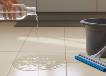 Lo estás haciendo mal: qué ingrediente hay que tirar al piso antes de trapear