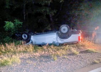 Vuelco en Villa Atuel dejó tres personas lesionadas