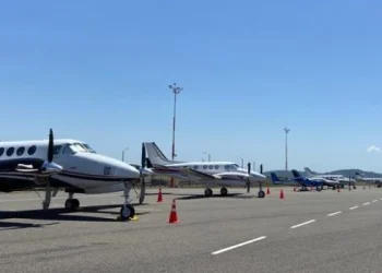 Aeropuerto de Punta del Este marcó un nuevo récord y recibió 220 vuelos privados en un día