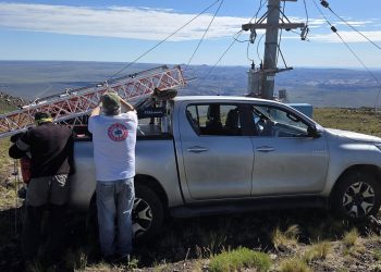 El Radio Club San Rafael reactivó su repetidora del Cerro Diamante