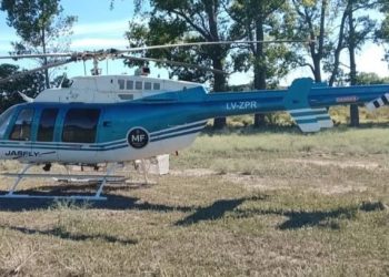 Confirmaron que el helicóptero del Plan de Manejo del Fuego seguirá operativo en Monte Comán