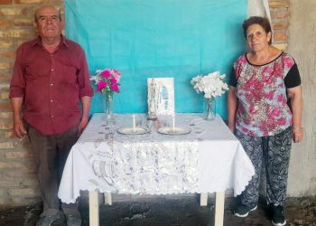 Monte Comán: Hace 30 años don Manuel Carrasco abre las puertas de su casa para la velada de la Virgen