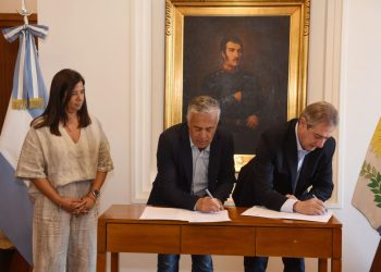 Cornejo y Félix firmaron tres convenios para realizar obras clave para San Rafael por más de 550 millones de pesos