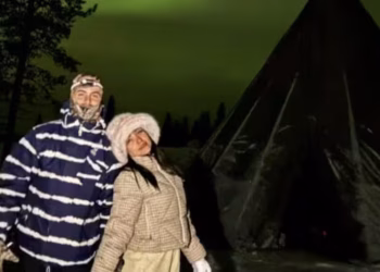 Las vacaciones de María Becerra: cuánto cuesta ver las auroras boreales en el Círculo Polar Ártico de Finlandia