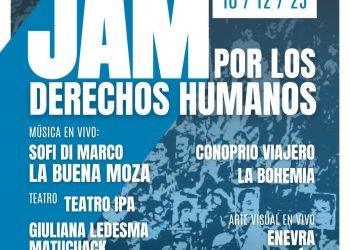 Un amplio encuentro artístico conmemorará hoy el regreso a la democracia en la Plaza de la Memoria