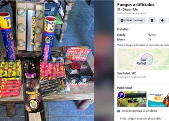 A pesar de la prohibición, venden pirotecnia en San Rafael a través de redes sociales