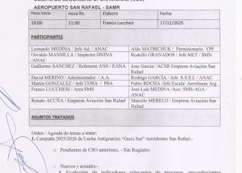 Lucha antigranizo: documento confirma la responsabilidad de la Aeroplanta de YPF en la provisión de combustible en todo horario