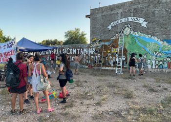 Sanrafaelinos se suman al “caravanazo” a Uspallata y organizan una nueva “muraleada” por el agua