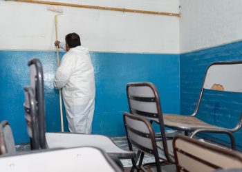 La DGE anunció tareas de pintura y mantenimiento en casi 300 escuelas del Sur mendocino