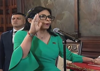 Delcy Rodríguez juró como presidenta de Venezuela