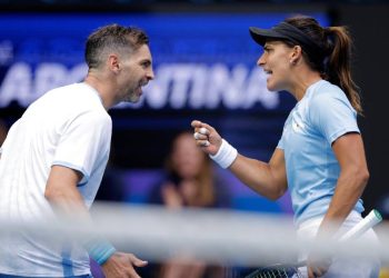 Argentina le ganó a España en su debut por la United Cup de tenis en Australia