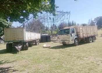 Arboleda de la Ciudad de San Rafael y el Parque Hipólito Yrigoyen
