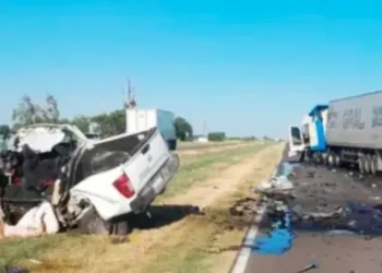 Otra tragedia sobre una ruta argentina:  tres muertos en un brutal choque frontal 