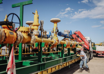 Gasoducto en marcha: con el arribo de nuevo equipamiento, la obra llega al 95 % de avance