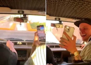 Mendoza: manejaron dos cuadras por la vereda y se filmaron riéndose