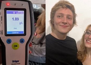 La influencer libertaria Eugenia Rolón chocó en Mar del Tuyú: el alcoholemia dio 1.89