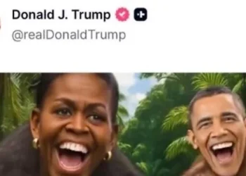 Trump borró de su cuenta de Truth Social el video en el que los Obama aparecen como simios