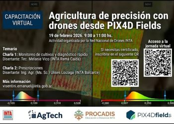 Capacitación gratuita enseñará a productores a usar drones para analizar cultivos y reducir costos