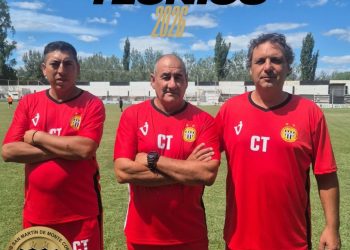 San Martín de Monte Comán presentó su cuerpo técnico