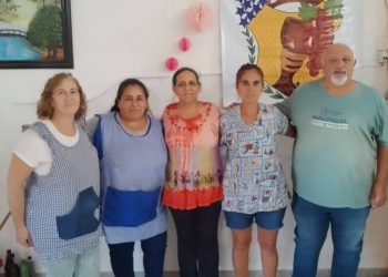 El primero de un distrito sanrafaelino: presentaron el escudo de Cuadro Nacional como símbolo de identidad comunitaria