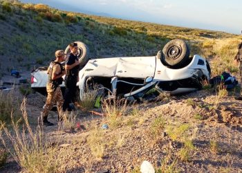 Murió un turista brasilero tras un vuelco en la Ruta 40 nueva, San Carlos
