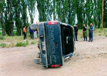 Un vuelco en Malargüe bajo los efectos del alcohol: 1,36 g/l para un joven conductor