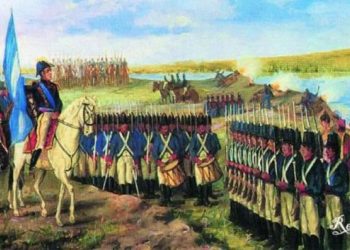 27 de Febrero de 1812, el primer izamiento de la Bandera Nacional