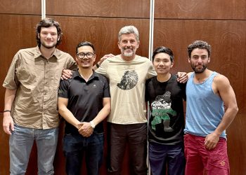 Ulpiano Suarez, intendente de Ciudad Mendoza, recibió a referentes mundiales del montañismo que escalarán el Aconcagua