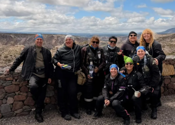 La Caravana Mundial de Mujeres Motociclistas pasó por San Rafael en su recorrido por Mendoza