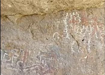 Creador de contenidos llegó hasta las Pinturas Rupestres de Sierra Pintada