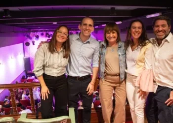 Patricia Bullrich se mostró en Buenos Aires junto al gendarme Nahuel Gallo