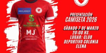 El Club Deportivo Colonia Elena presenta su nueva camiseta