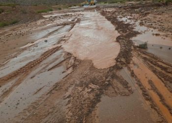 Pésimo estado de la Ruta 40 entre el sur mendocino y Neuquén tras las tormentas