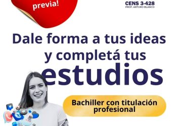 Educación para adultos con salida laboral: continúan abiertas las inscripciones a bachilleratos con orientación profesional