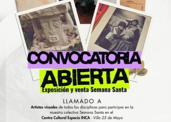 Convocan a artistas para participar en una nueva edición del encuentro “Arte para ver, sentir y disfrutar”
