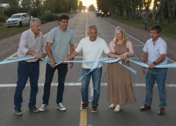 El Gobernador Alfredo Cornejo inauguró las obras de renovación de la Ruta Provincial 160