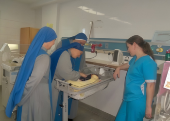 La comunidad religiosa San José Moscati cumple 35 años de misión en el Hospital Schestakow