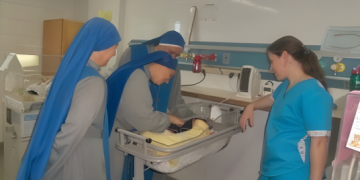 La comunidad religiosa San José Moscati cumple 35 años de misión en el Hospital Schestakow