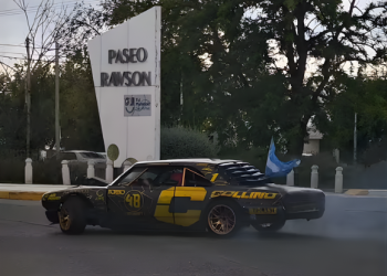Sorpresa en San Rafael: drift en la Rotonda del Mapa, exposición de autos en el Parque y la visita del influencer “Nuclear”