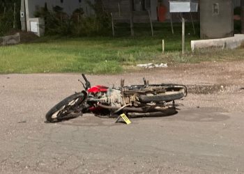 Motociclista murió tras un accidente en Ruta 143 en General Alvear