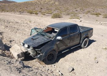 Tres hombres resultaron heridos tras un choque en la Ruta 40 Sur en Malargüe