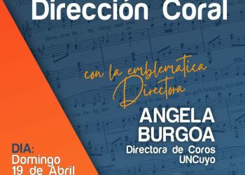 Invitan a un taller de coros que desarrollará una reconocida directora