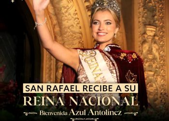 Como se merece una Reina Nacional: el jueves San Rafael recibe a Azul Antolínez con una gran caravana y festejo en la Ciudad