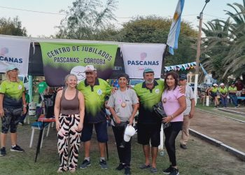 Tejistas locales se destacaron en el Nacional de tejo en Pascanas