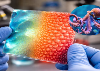 Científicos de Estados Unidos crearon un material que cambia de color y textura como la piel de los pulpos