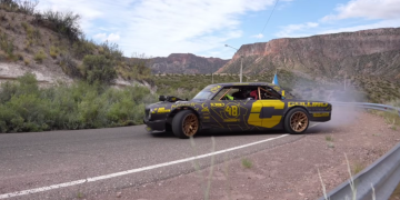 Histórico drift en Valle Grande: el video que muestra una hazaña inédita en San Rafael y es furor en redes